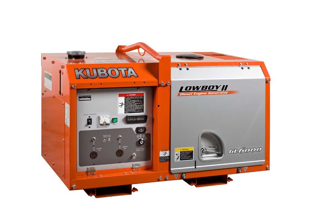 Дизельный генератор (электростанция) Kubota GL6000
